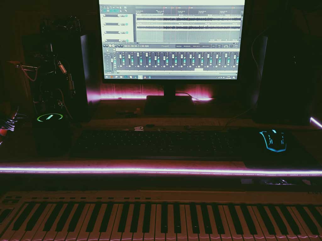 Daw rekaman studio